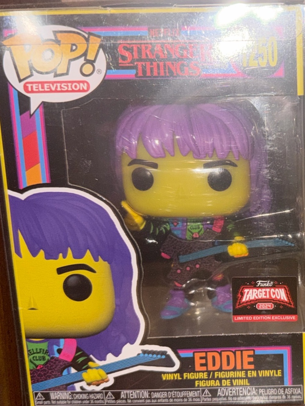 Funko Pop! Stranger Things Eddie Target Con Exclusive